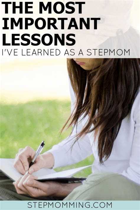 stepmom's important lesson